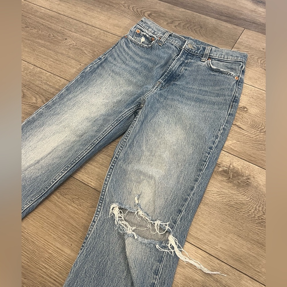Gap Cheeky Straight Sky High Jeans - Picture 2 of 12